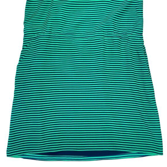 C. Wonder Cami Dress Womens XL Blue Green Silk Nautical Summer Beachy Comfy New - Picture 9 of 16